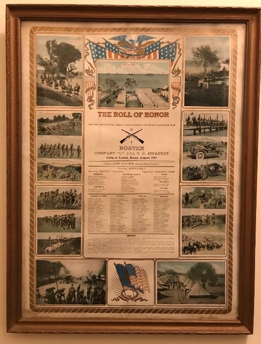 World War One Roll of Honor