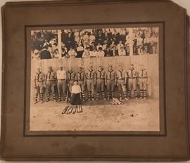 Early Baseball Team Photo by Leon N. Taylor, Danville, VA 
