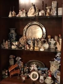 More Collectibles(Jewel Tea Pitcher, Figurines, Bells and more)