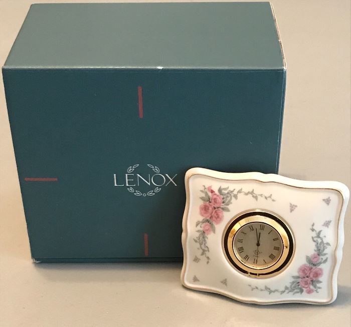Lenox Porcelain Clock