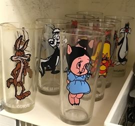 Pepsi/Hardees Character Glasses