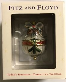Fitz and Floyd Ornaments