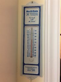 North State Telephone Ad Thermometers