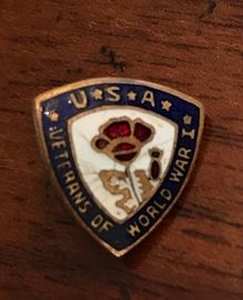 Small World War One Veterans Pin