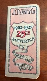 J.C. Penney 25th Anniversary Booklet