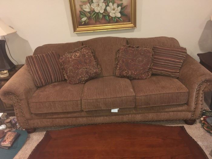 Broyhill  sofa has two matching chairs