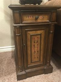 wooden painted cabinet 