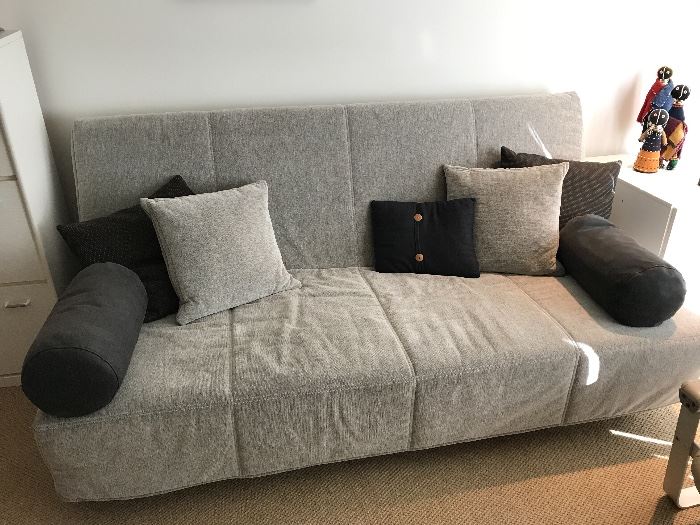 Modern grey futon bed 