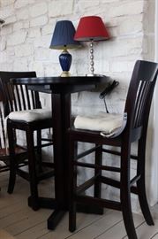 Bistro bar height set
