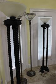 Gorgeous column lamps