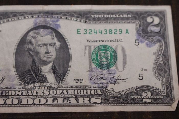 1976 $2 Bills