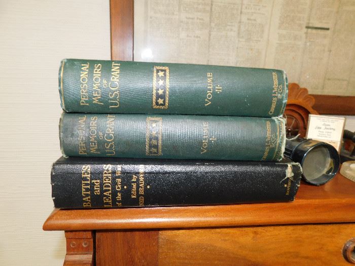 1885 Personal Memoirs of U.S. Grant volume I & II