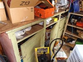 Vintage tool cabinets