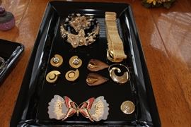 1980/1990 jewelry, belt buckles 