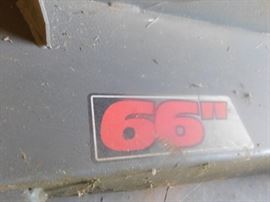 The Swisher (66-Inch) 19HP Finish Cut Tow-Behind Trail Mower, Briggs and Stratton Professional 540CC 