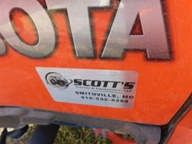 2014 Kubota tractor/loader  LA 524 Tractor L32CC HST 281 working hours 