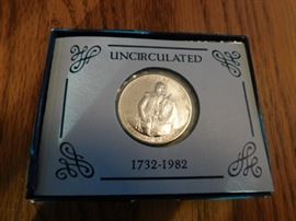 George Washington Silver Comm Half Dollar 1732-1982 