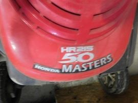 Honda Masters HR215 5.0 Lawn Mower 