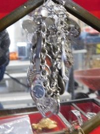 Sterling  Charm Bracelet 