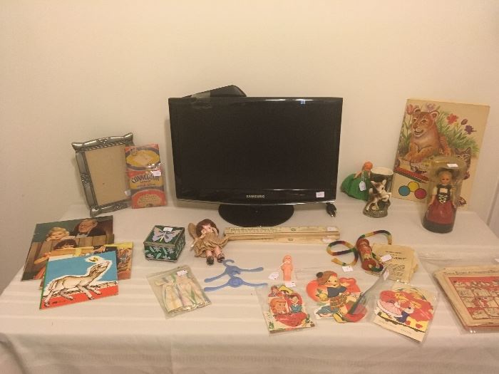 Antique & Vintage Games & Toys & Dolls. TV