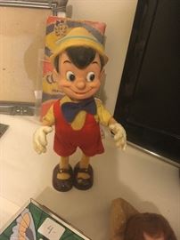 Vintage Pinocchio Toy/ Doll