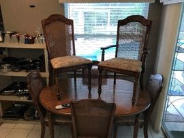 dining table with 6 chairs