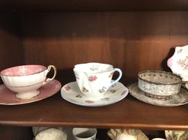 SHELLEY TEA CUPS