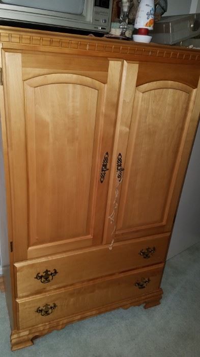 Nice Pine wardrobe. Great condition. $45