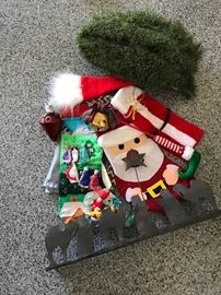 Christmas items, we have some Father Christmas check back for more pics