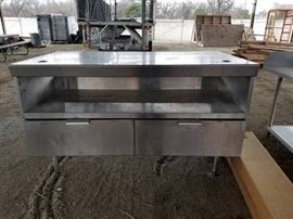Custom Built Stainless Utility Stand
