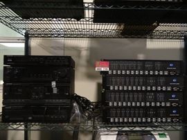 Kenwood Stereo, Amplifier and Digital Mixers