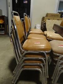 Lot Of 8 Retro Chairs