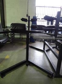 Power Max Bar, Back Bench, and Lifting Bar