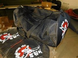 Lot of 5 Tae Kwon Do Duffel Bags