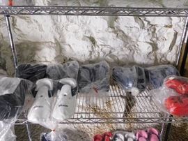 Lot of Foot Protection Training Gear