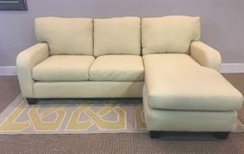 Light Yellow Modern Sectional