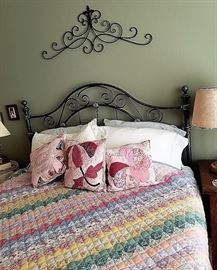 Guest Queen antique bed