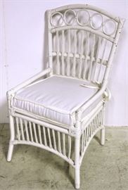 Guildmaster Rattan Veranda Chair in white