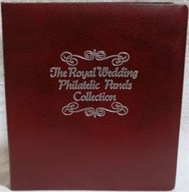 Royal Wedding Philatilic Panel Collection