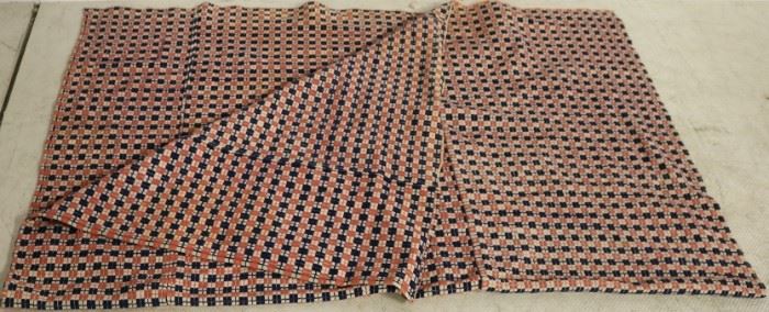 Early home spun coverlet
