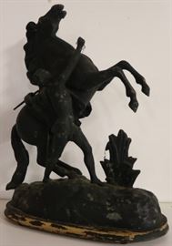 Vintage horse statue