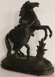 Vintage horse statue