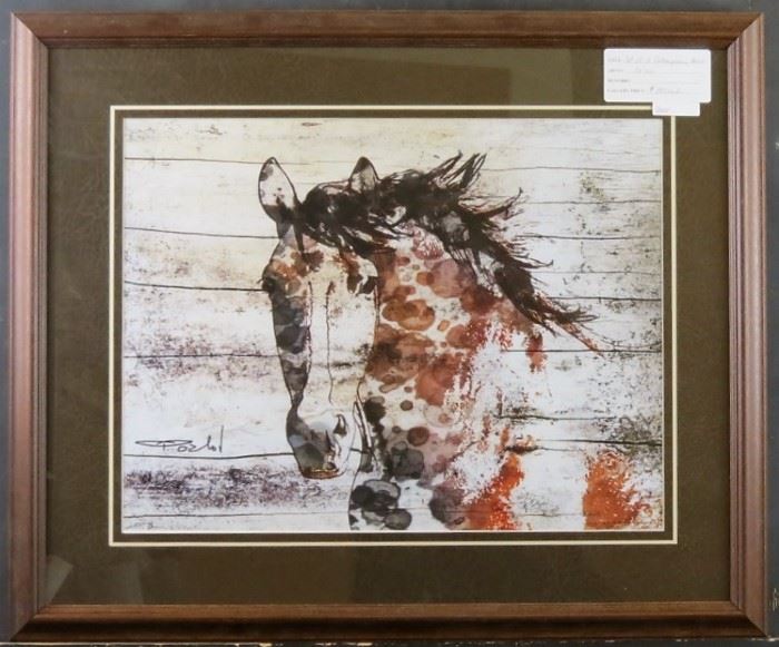 Set of 2 Contemporary horse's by orlov