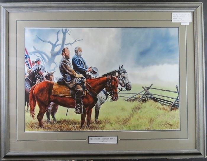 They were soldiers indeed giclee by Mort Kunstler