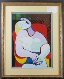 The dream giclee by Pablo picasso