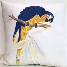 Guildmaster Blue Macaw pillow