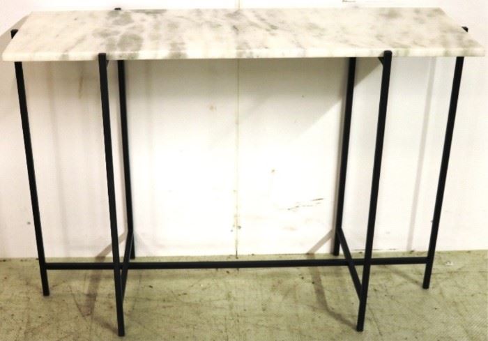 Sarreid marble top hall table