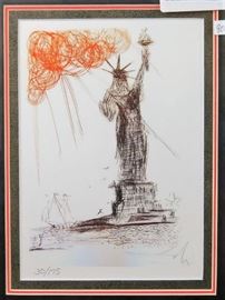 Statue of Liberty by Dali Limited Edition 30/175