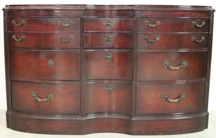 Regency mahogany dresser