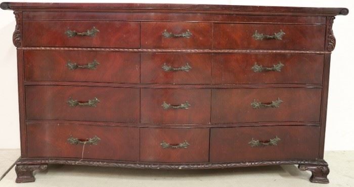 Regency carved dresser